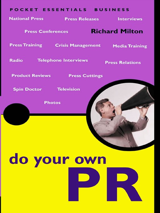 Title details for Do Your Own PR by Richard Milton - Available